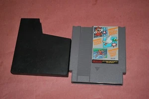 Super Mario Bros. World Class Track Meet & Duck Hunt NES GANE w/Sleeve - Tested - Picture 1 of 2