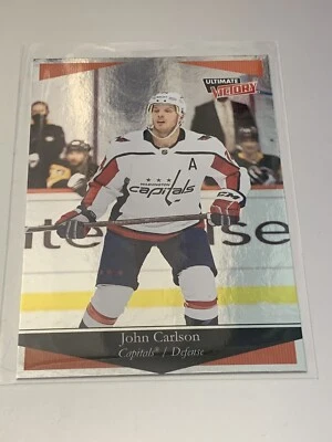20-21 2020-21 Upper Deck Extended John Carlson Victory #UV-13 Capitals - Image 1 of 2