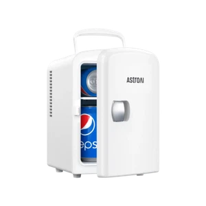 AstroAI Minikühlschrank 4 Liter/6 Dosen (weiß) - Bild 1 von 7