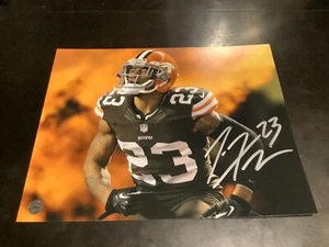 Joe Haden autographed 8x10,Cleveland Browns coa&holo100%authentic CLEARANCE - Picture 1 of 2