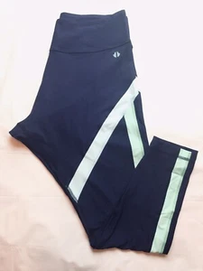 Thrive Societe Women’s Plus Size Blocked Out Legging Size 2XL Dark Blue NWT - Picture 1 of 8