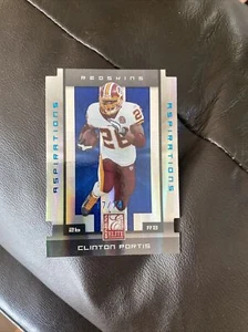 2008 donruss elite clinton portis aspirations die cut 17/74 - Picture 1 of 3
