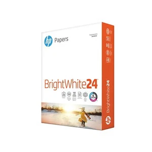 Papier do drukarki HP 8,5x11 jasny biały 24 lb 1 wiersz 500 arkuszy jakość premium - Zdjęcie 1 z 9