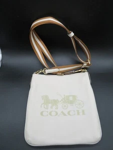 Bandolera Coach Jes de cuero deportiva delgada caballo y carro Creed B2079-1897 9x8x2 - Imagen 1 de 15