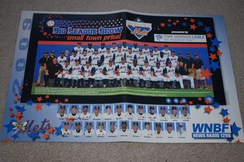 2009 BINGHAMTON METS POSTER Cover