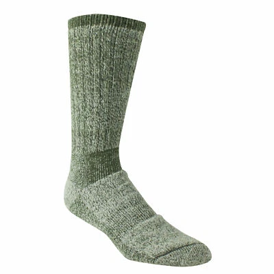 2 Pair REALTREE DRY KNIT with SILVADUR SOCKS Size LARGE OLIVE COLOR - Image 1 of 4
