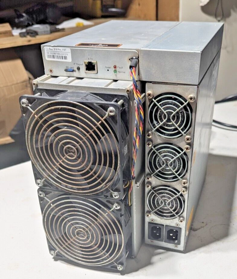 Bitmain Antminer S19 Pro 110TH/s ASIC Bitcoin Miner - Vnish Firmware Flash Sale! - Image 1 of 4