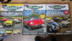 CLASSIC AND SPORTS CAR MAGAZINES MAY 2017, MAY2019,MARCH 2021 VERY GOOD - Picture 1 of 7