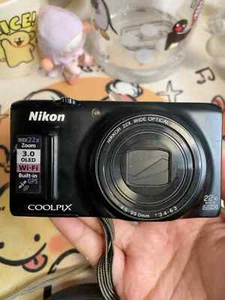 Nikon COOLPIX S9500 18.1MP Compact Digital Camera 22x Optical Zoom w/SD Card - Picture 1 of 11