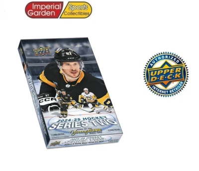 2024-25 UD SERIES 2 HOCKEY HOBBY BOX  SEALED  - FREE SHIPPING IN CANADA - Image 1 of 3