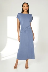 Vestido Principles azul ajustado y acampanado para mujer ropa de día vestidos - Imagen 1 de 4