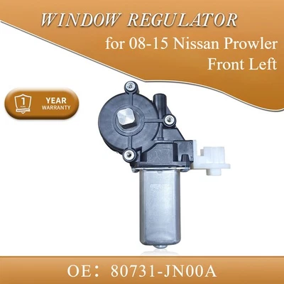 for 2008-2015 Nissan Qashqai Front Left Window Regulator Motor 2PIN 80731-JN00A - Image 1 of 4