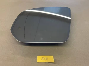 19-26 OEM MERCEDES GLE GLS G LEFT AUTO DIM MIRROR GLASS BLIND SPOT EU wide-angle - Picture 1 of 10