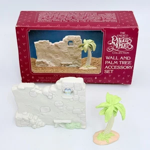Belén miniatura de peltre accesorio de pared y palmera Precious Moments - Imagen 1 de 4