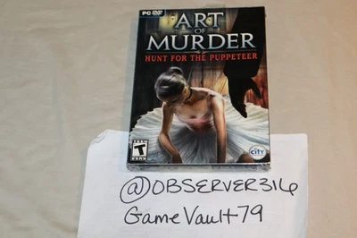 Art of Murder: Hunt for the Puppeteer (PC, 2009) NEW SEALED - Image 1 of 4