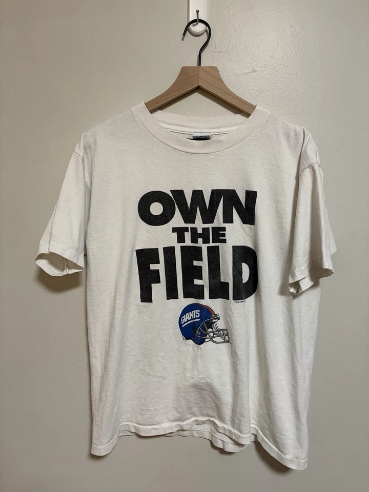 Camiseta De Colección Años 90 New York Giants Salem Ropa Deportiva Own The Field Talla Grande Foto 1 de 4