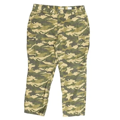 Pantalones de mezclilla rectos para hombre Carhartt multicolor 42x32 camuflaje entrepierna alterada 100272 967 Foto 1 de 4