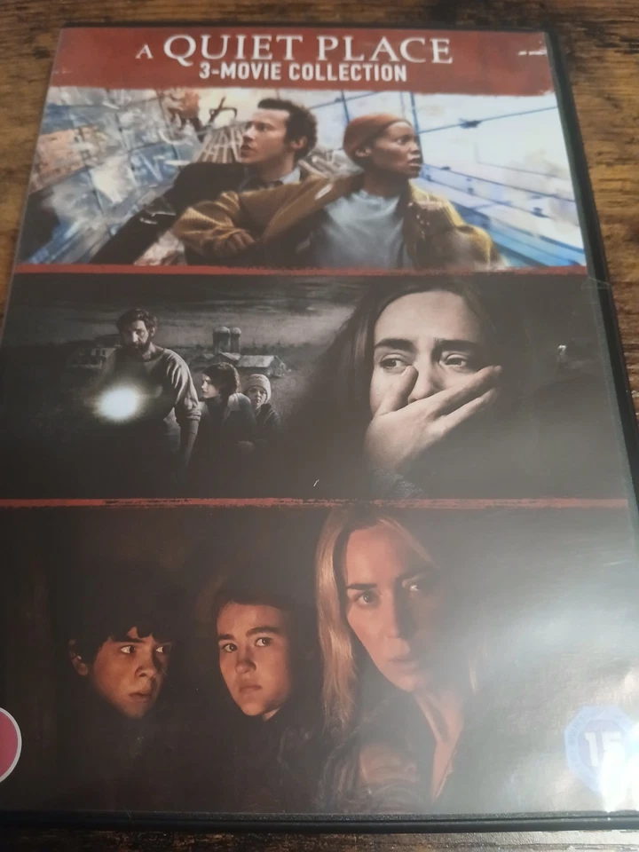 A Quiet Place 3-Movie Complete Trilogy Collection DVD BOXSET UK R2 FREE UK POST  - Image 1 of 1