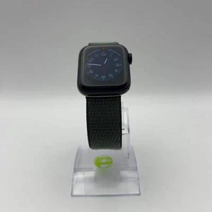 Unlocked Apple Watch SE 2nd Gen 40MM MIDNIGHT Aluminum Sage Sport Loop MRWJ3LL/A - Photo 1 sur 11