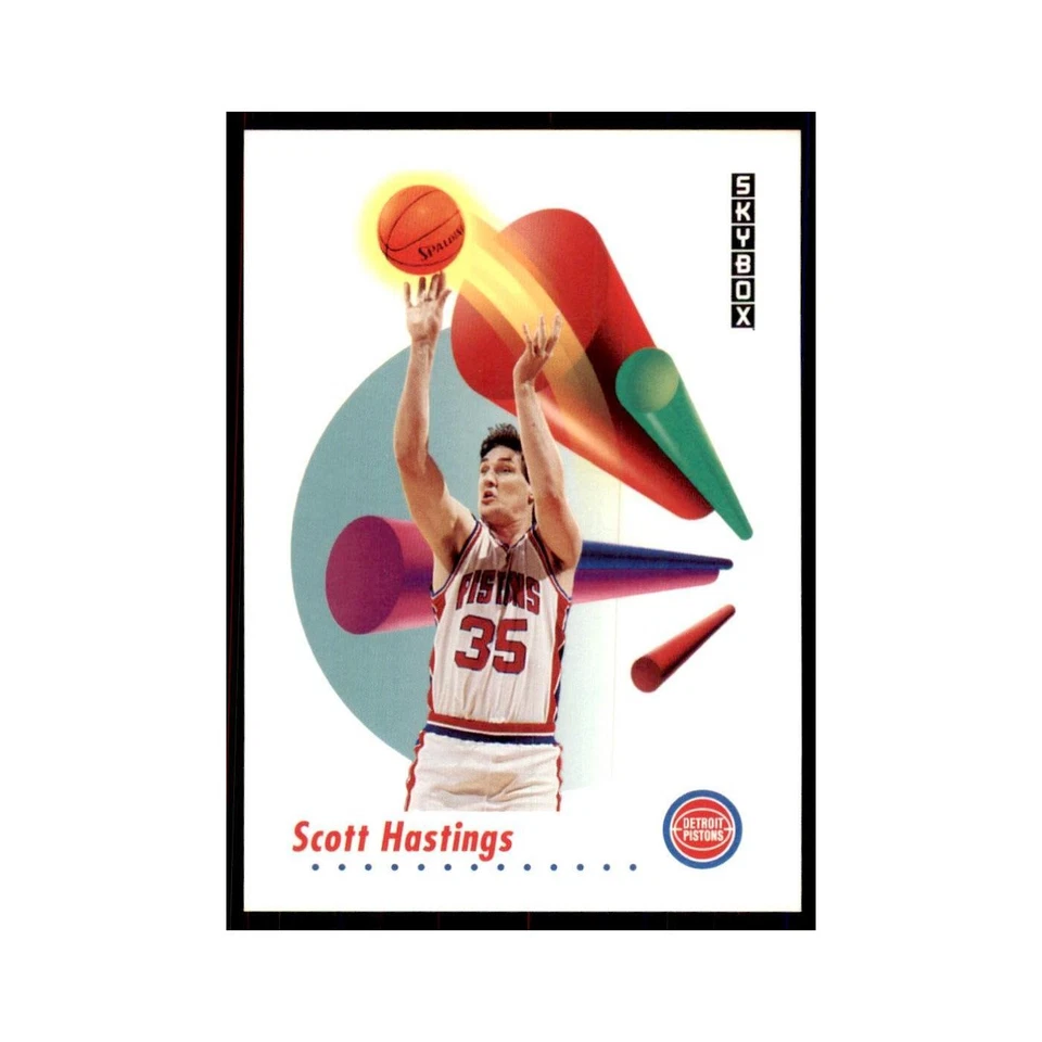 1991 SkyBox Scott Hastings Basketball Cards #83 - Image 1 of 3