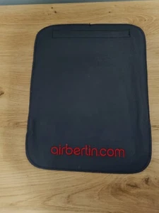 AIR BERLIN Flugzeug-Kopfstützenschoner, Echtes-Leder, Head Rest Cover,Air berlin - Bild 1 von 5