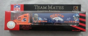 NFL Football 1:80 Denver Broncos Terrell Davis/Brian Griese Die-Cast Semi-Truck - Picture 1 of 1