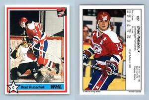 Brad Rubachuk #127 WHL 7th Inning Sketch 1990-91 Hockey Card - Picture 1 of 1