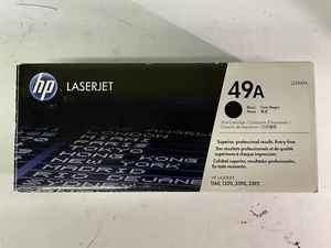 HP Q5949A 49A Black Toner Cartridge For HP LaserJet Sealed Bag Open Box - Picture 1 of 8