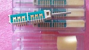 Interruptor giratorio FEME 5920NC 6 polos 3 posiciones 5920/2/F/4/25-A chapado en oro ITALIA - Imagen 1 de 6