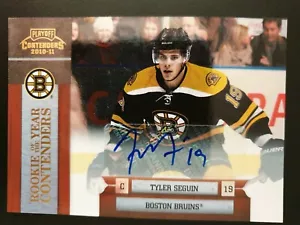 2010-11 Contenders Rookie of the Year Autographs #12 Tyler Seguin Playoff #40/50 - Picture 1 of 2