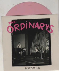 THE ORDINARYS Models 7" VINYL w/PS RE 70s PUNK POWERPOP Pink Vinyl - Picture 1 of 2