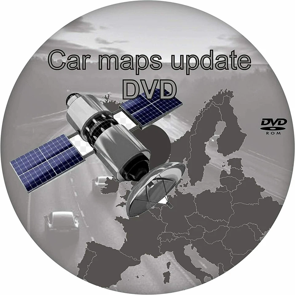 Jaguar XF, XK, XKR, Sat Nav Map Disc Update - Navigation DVD UK & Europe 2020 - Image 1 of 1