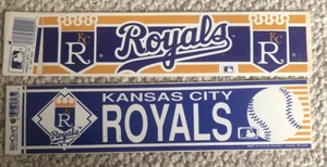 Kansas City Royals Autoaufkleber Set mit zwei verschiedenen Aufklebern Neu - Bild 1 von 1