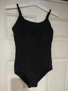 NWT Cat & Jack Black Keyhole One Piece Cami Bodysuit Girl’s Size L(10/12) - Picture 1 of 6
