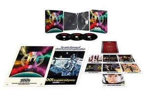 2001 A Space Odyssey The Film Vault 4K ULTRA HD Blu-ray Steelbook 3 Discs Japan - Picture 1 of 9