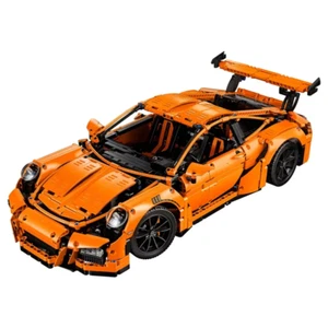 Zestaw klocków budowlanych Porsche 911 GT3 RS Technic MOC - szczegółowy ekskluzywny model - Zdjęcie 1 z 6