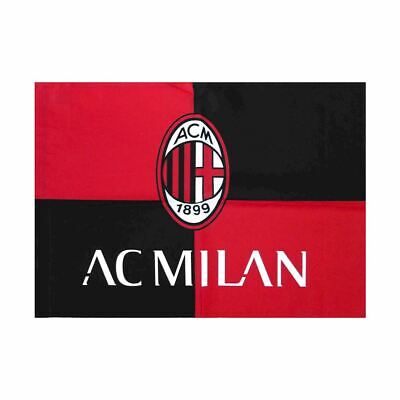 Bandiera Milan Piccola Originale Ufficiale AC Milan Logo 50x75 Cm • 16.90€