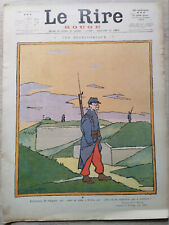 Le Rire n°10 du 23/01/1915; Journal humoristique Ed. Original