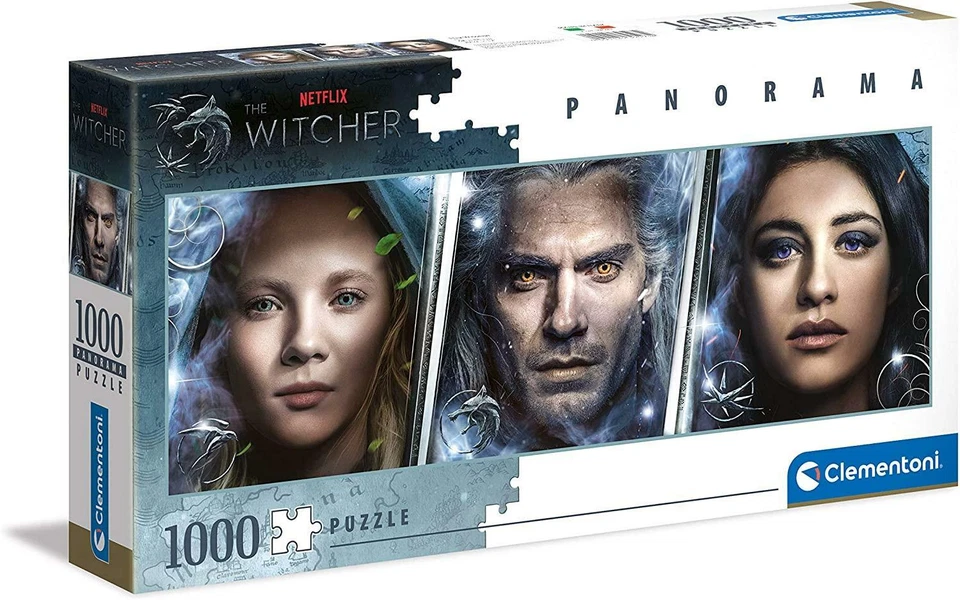 Clementoni The Witcher Panorama Jigsaw Puzzle (1000 Pieces) - Image 1 of 1