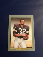 2005 Topps Turkey Red # 239 JIM BROWN Cleveland Browns Nice Card !