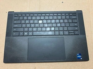 OEM Dell XPS 9520 9530 Palmrest Touchpad US Backlit Keyboard RTNNF GN0D2 - Picture 1 of 6