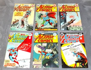 ACTION COMICS #429-439 (inc) Lot FN/VF 6 Issues 1973 Superman Atom Green Arrow - Picture 1 of 3