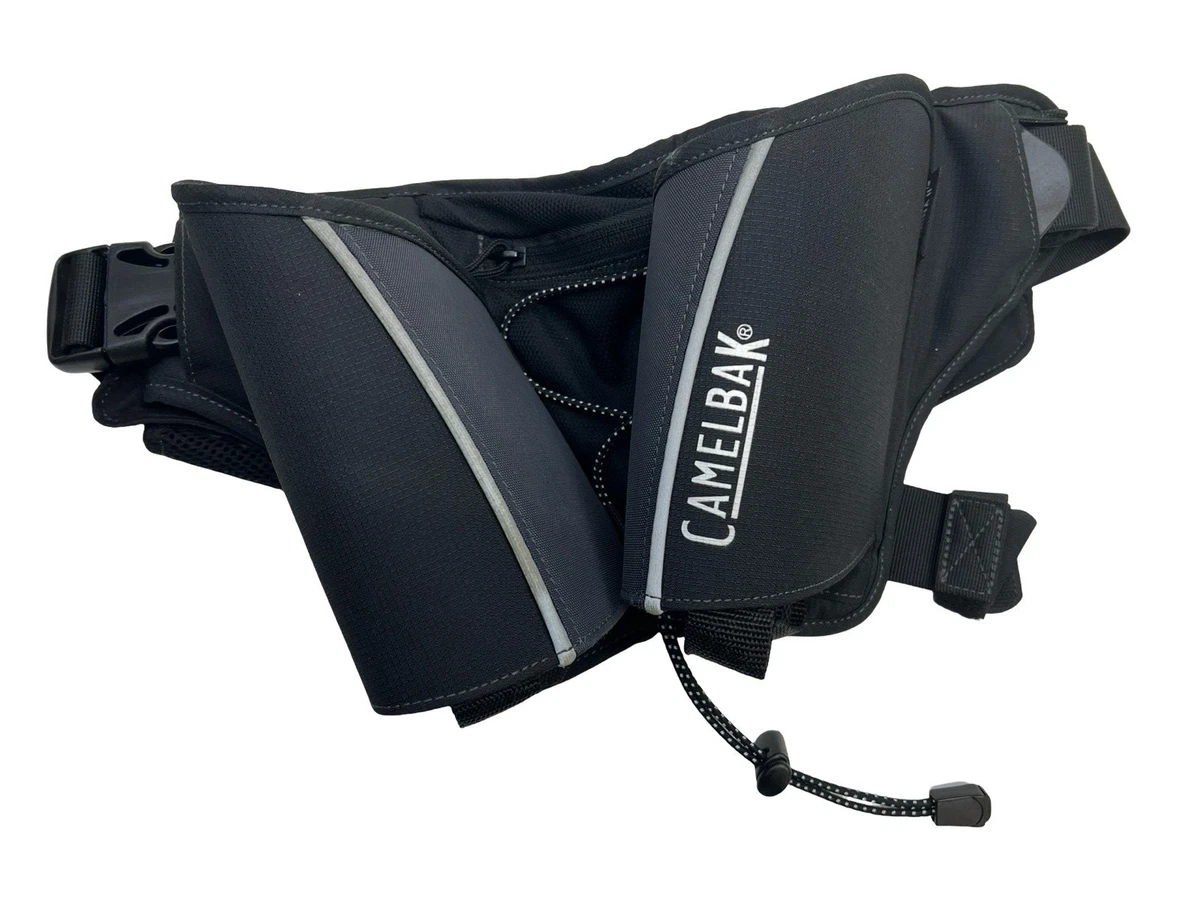 CamelBak Stash Belt - Lightweight Bike Waist Pack, 2L Capacity, 3D Vent Mesh, Black, Medium - For Running, Hiking & Cycling - View #2