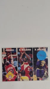 Skybox #283 1993-1994 Líderes de la Liga anotador Michael Jordan-Wilkins-Malone - Imagen 1 de 1