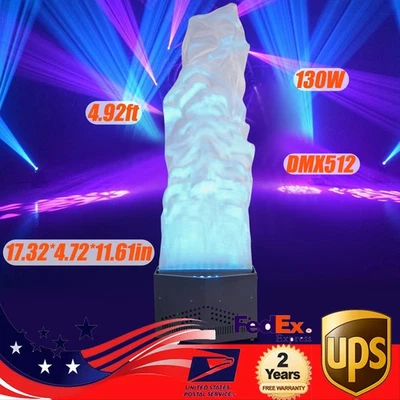 130W Fake Fire Flame Light Multiple Colors LED Flame Lamp DMX512 Mode Light - Image 1 of 4