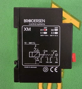 Relé temporizador multifunción sistemas de control Brodersen Unic XM - Imagen 1 de 3