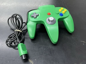 Controller Ufficiale Nintendo 64 Autentico N64 Telecomando OEM Originale NUS-005 Verde - Foto 1 di 2