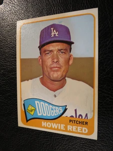 1965 TOPPS BASEBALL SET #544 Howie Reed, Los Angeles Dodgers, EX - Picture 1 of 5