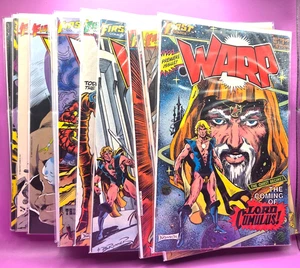 LOTE WARP #1-12 14 15 16 17 FINO/EN MUY BUEN ESTADO COMBINADO 1983/1984 ENVÍO BX31 S25 - Imagen 1 de 17