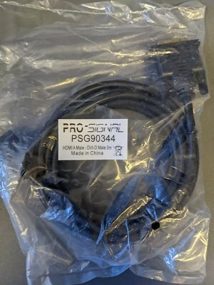 Pro-Signal - HDMI A Male - DVI-D Male 3m - Image 1 of 2